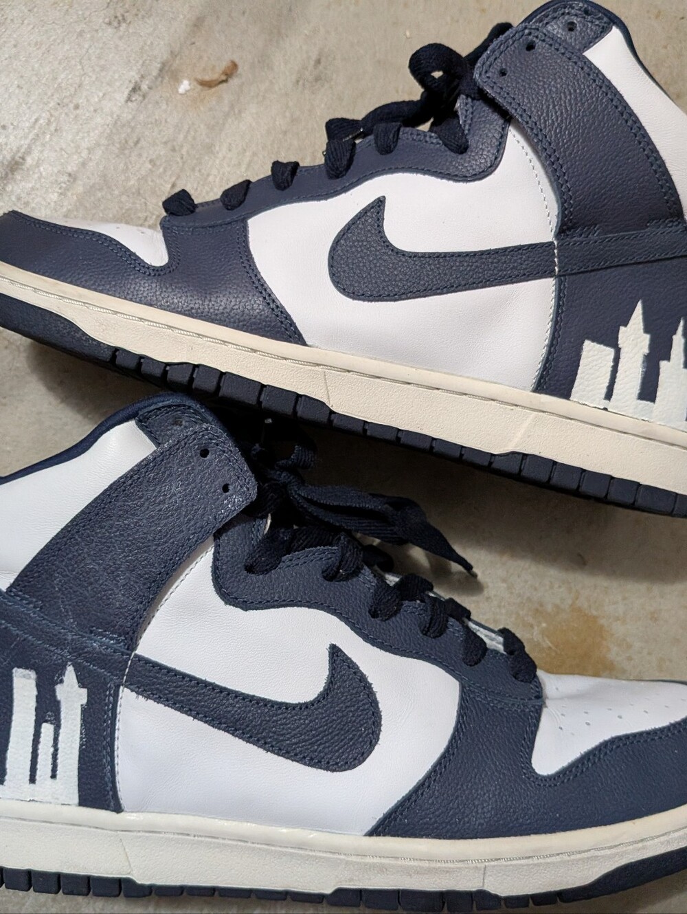 Nike Dunk High Custom Skyline sb